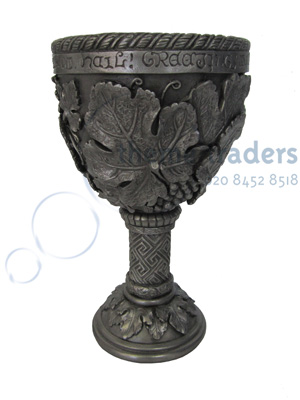 Chalice Aged Silver Props, Prop Hire