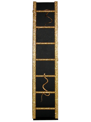 Gold Glitter Ladders Props, Prop Hire