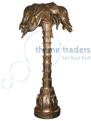 Light up Gold Palm Trees Props, Prop Hire