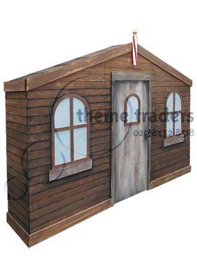 christmas cabin grotto Props, Prop Hire