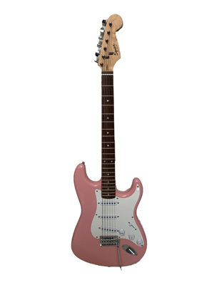 Pink Electric Guitars Props, Prop Hire