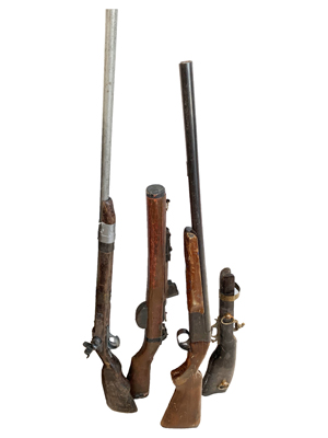 Flintlock Rifles Props, Prop Hire