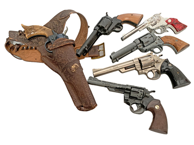 Western Pistols and Guns Props, Prop Hire