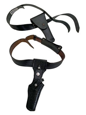 Black Belt Holster Props, Prop Hire