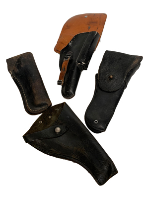 Black Gun Holsters Props, Prop Hire