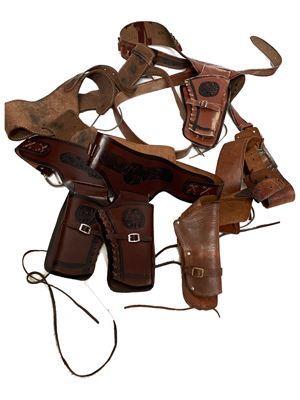 Cowboy Holster and Belts Props, Prop Hire