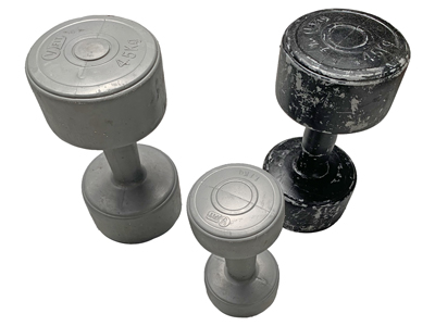 Dumbells Props, Prop Hire