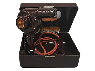 Vintage Hairdryer with Case Props, Prop Hire