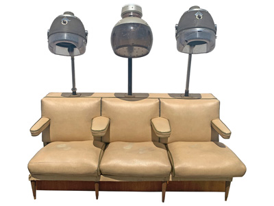 Vintage Hairdressers Seats Props, Prop Hire