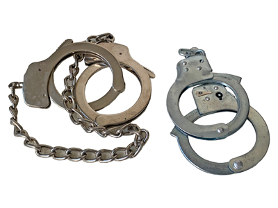 Handcuffs(prop only no keys) Props, Prop Hire