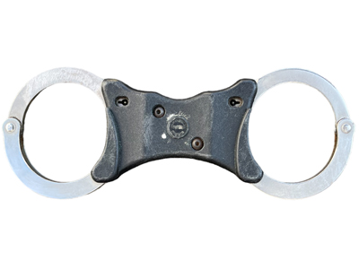 Rigid Police Handcuffs(prop only no keys) Props, Prop Hire