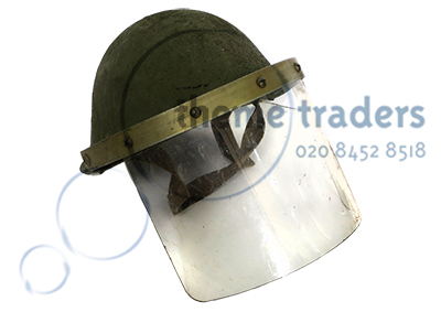 British Steel Riot Helmet Props, Prop Hire