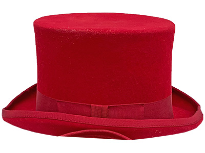 Red Top Hat Props, Prop Hire