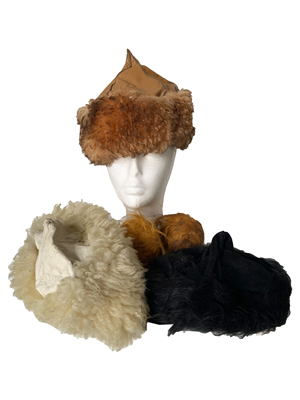 Mongolian Hats Props, Prop Hire