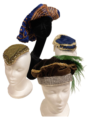 Tudor Hats Props, Prop Hire