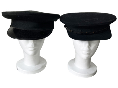 Navy Blue and Black Peaked Caps Props, Prop Hire