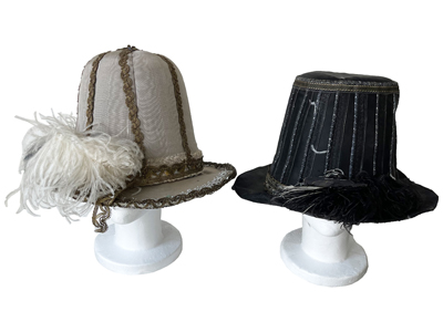 17Th Century Hats Props, Prop Hire