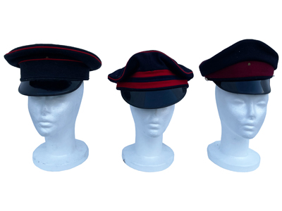 Military Officers Peaked Caps Props, Prop Hire