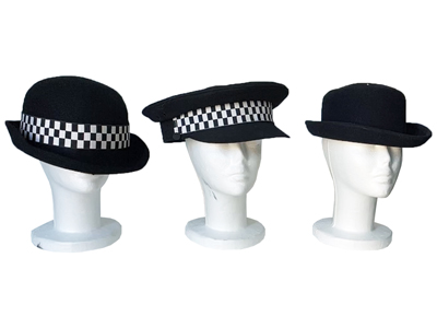 Traffic Warden and Police Hats Props, Prop Hire