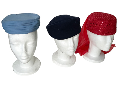 Air Hostess Hats Props, Prop Hire