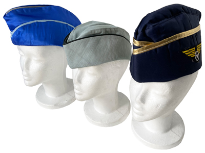 Air Hostess Hats Props, Prop Hire