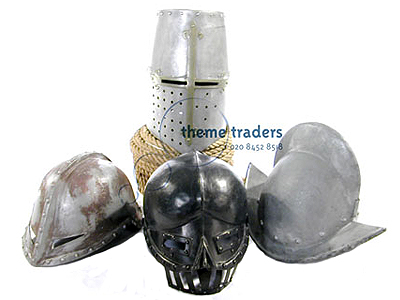 armour Helmets Props, Prop Hire