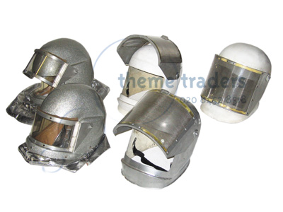 Space fire Helmets Props, Prop Hire