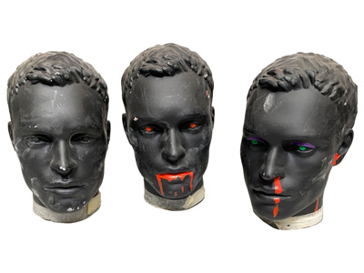 Zombie Heads Props, Prop Hire