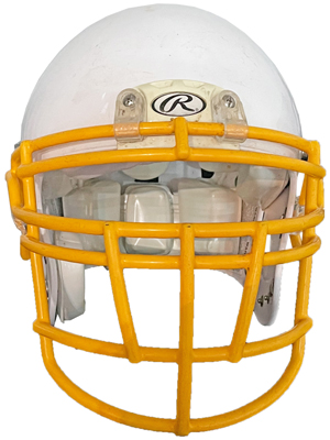 White Rawlings American Football Helmet Props, Prop Hire