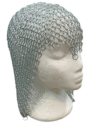 Chainmail Helmet Props, Prop Hire