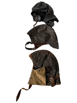 Leather Flying Helmets Props, Prop Hire