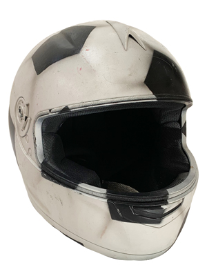 Football Motor Helmet Props, Prop Hire