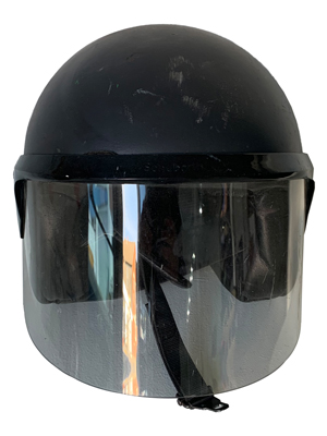 Police Riot Helmet Props, Prop Hire