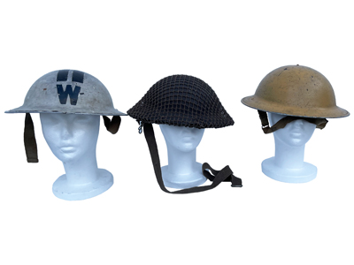 Military Tin Tommy Helmets Props, Prop Hire