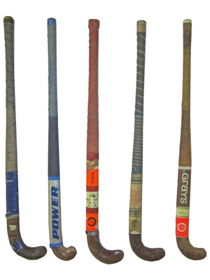 Vintage Hockey Sticks Props, Prop Hire