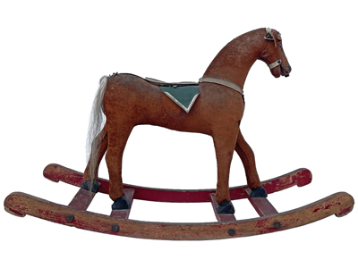 Tatty Rocking Horse Props, Prop Hire