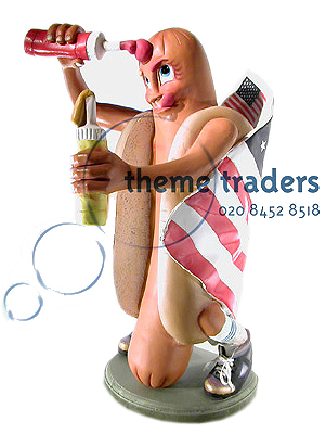 Hot Dog Statues Props, Prop Hire