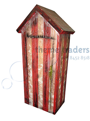 Haunted Beach Hut Props, Prop Hire