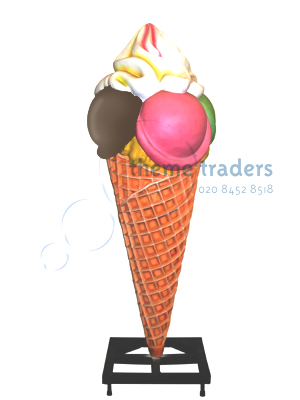Oversized Ice Creams statues Props, Prop Hire