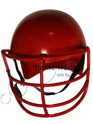 Red Baseball Helmets Props, Prop Hire