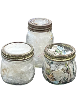 Vintage Jars Props, Prop Hire