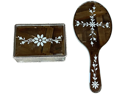 Mirror Jewely Box and Hand Mirror Props, Prop Hire