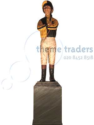 Horse Jockey Statues Props, Prop Hire