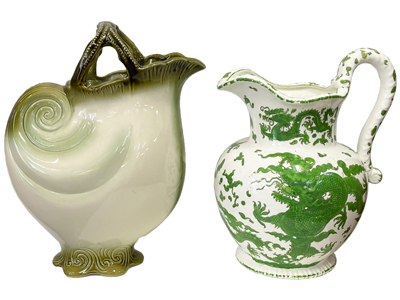 Victorian Water Jugs Props, Prop Hire