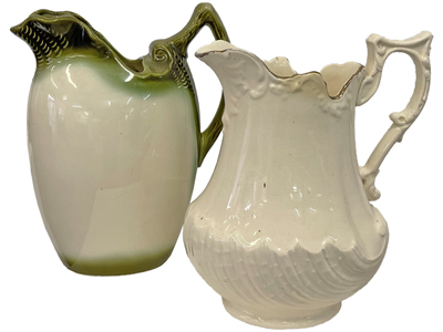 Ceramic Vintage Jugs Props, Prop Hire