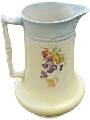 Flora Water Ceramic Jug Props, Prop Hire