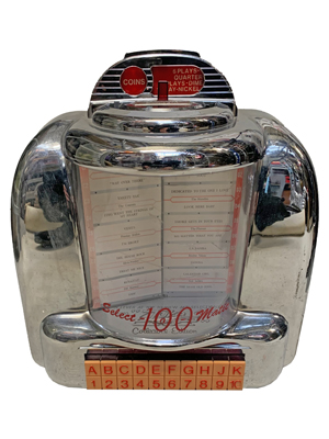 Jukebox Selector Props, Prop Hire