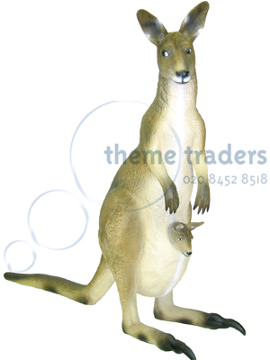 Kangaroos Statues Props, Prop Hire