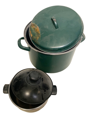 Cooking Pots Props, Prop Hire