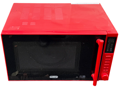 De Longhi Red Microwave Oven Props, Prop Hire